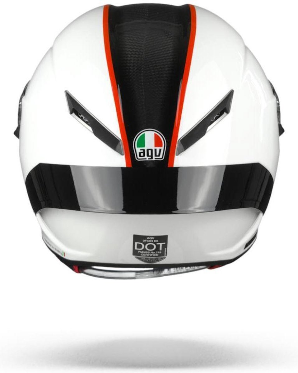Agv Pista GP RR Scuderia Carbon White Red Integraalhelm - Motorhelm - Maat  S | bol.com