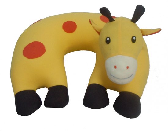 Cuddlebug U-shape kussen | Giraffe | Knuffel | Kinderen