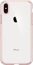 Spigen Ultra Hybrid hoesje bumper iPhone XS Max roze transparant case