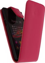 Xccess Leather Flip Case Sony Xperia ZR Pink