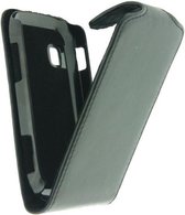 Xccess Leather Flip Case Samsung Galaxy Fit S5670 Black
