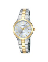 Pulsar PH7416X1 horloge dames - zilver en goud - edelstaal doubl�