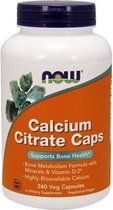 Calcium Citrate Caps 240v-caps