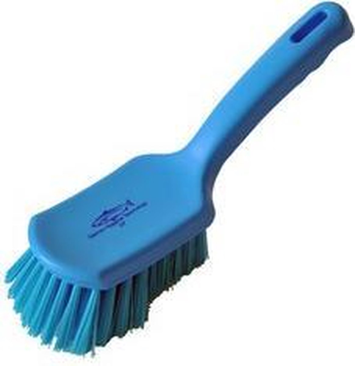 Borstel Hillbrush D7 met korte steel - 27 cm - Blauw