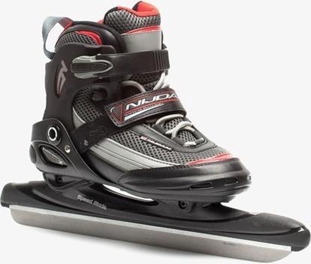 Nijdam semi-softboot noren schaatsen - Zwart - Maat 44 | bol.com