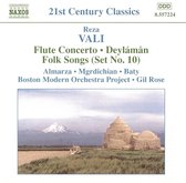 Boston Modern Orchestra Project, Gil Rose - Vali: Flute Concerto/Deylámân/Folk Songs (CD)