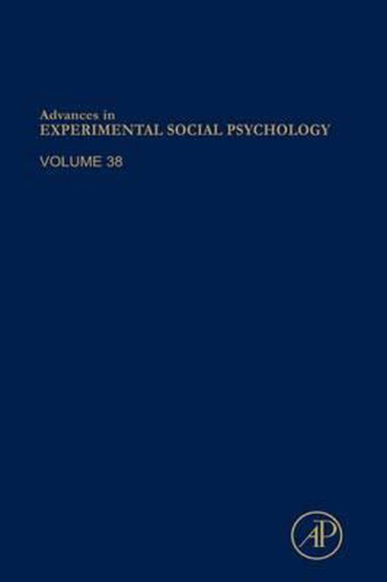 Advances in Experimental Social Psychology - cover
