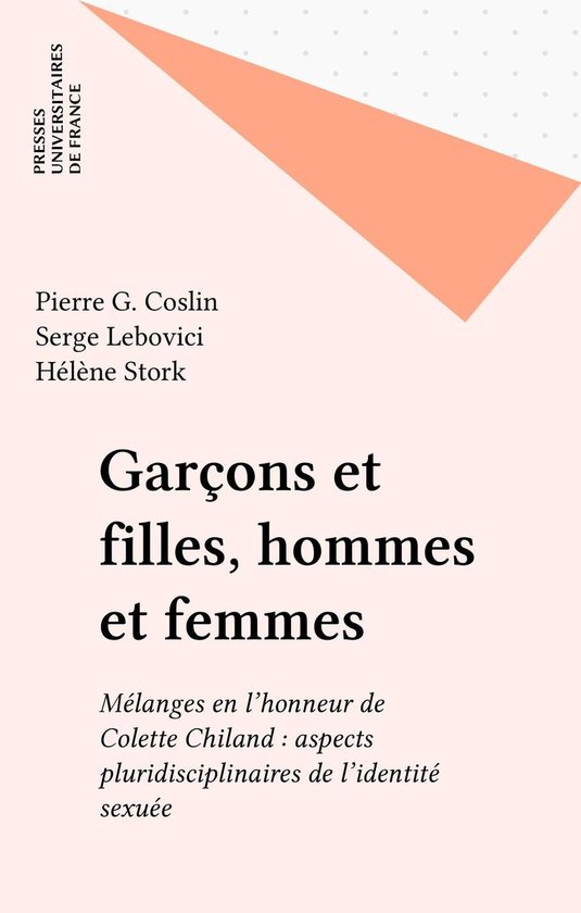 Garçons et filles, hommes et femmes - cover