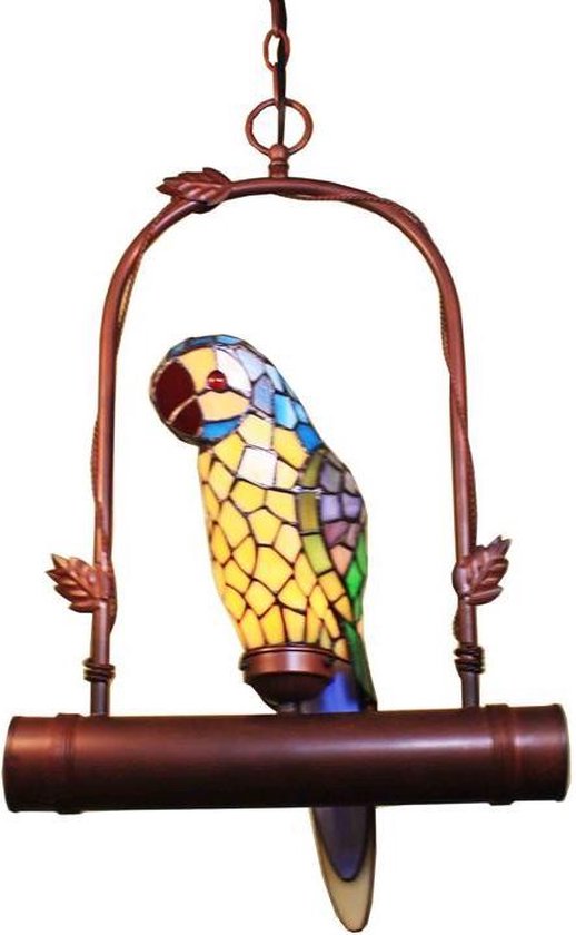 Arcade AL0041 - Papegaai - Tiffany lamp | bol.com