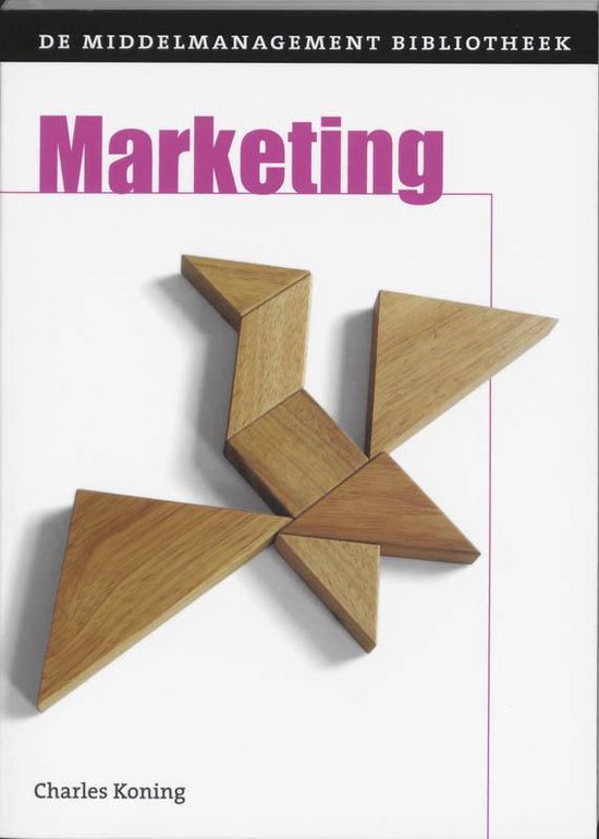 Cover van het boek 'Marketing' van Cora Koning