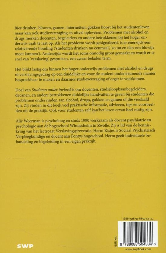 Studeren onder invloed
