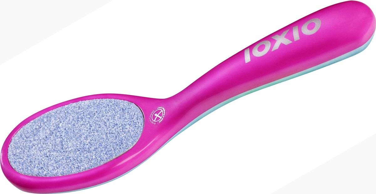 Ioxio Duocolor Soft Touch Keramische Voetvijl Rose/Blauw