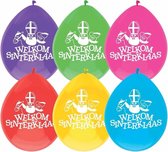 Sinterklaas ballonnen 10 stuks Amerigo/Sint/Piet - versiering