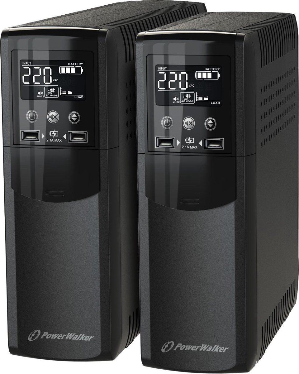 PowerWalker VI 1000 CSW Line-interactive 1 kVA 600 W 4-voudig