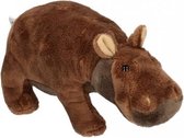Pluche knuffel nijlpaard 20 cm - knuffeldier / knuffels