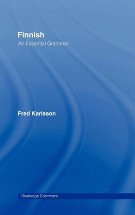 Routledge Essential Grammars- Finnish: An Essential Grammar - cover