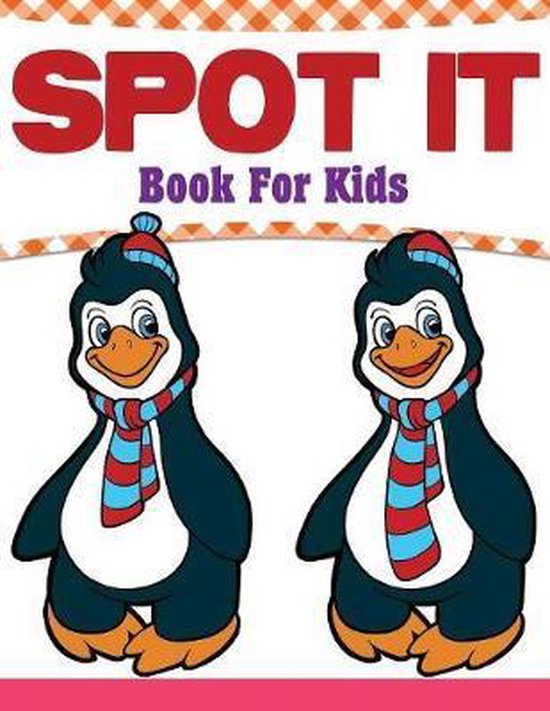 Spot It Book For Kids - cover