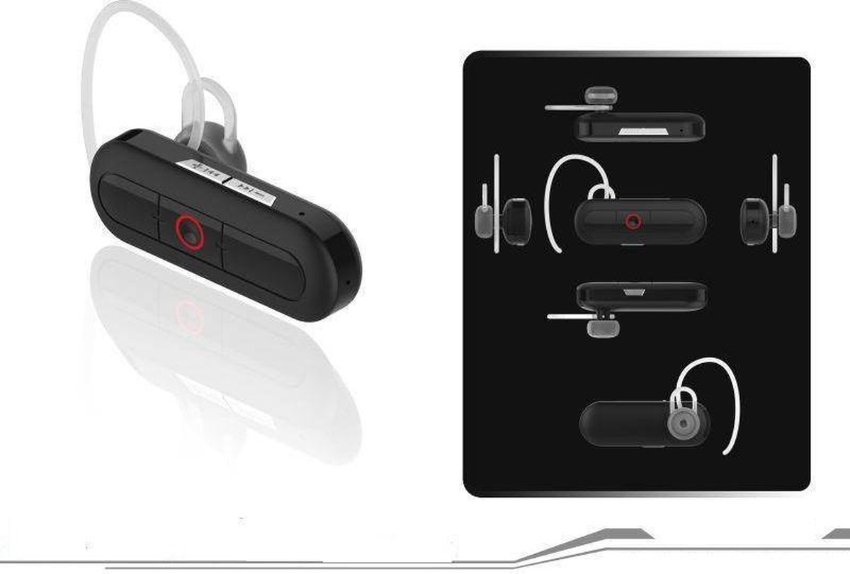 Bluetooth headset met SPY camera en microfoon voice