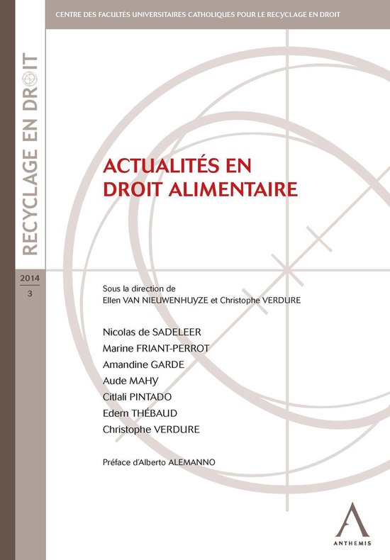 Actualités en droit alimentaire - cover