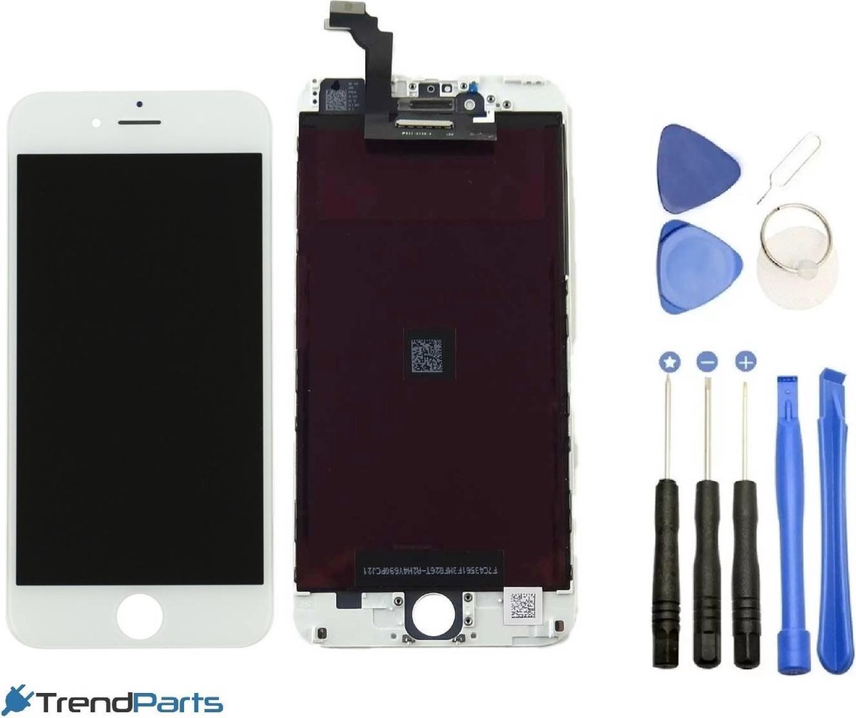 Compleet LCD scherm met touchscreen voor Apple iPhone 6 (6G) WIT + toolkit (white)