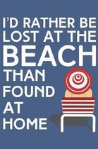 I'd Rather Be Lost at the Beach Than Found at Home