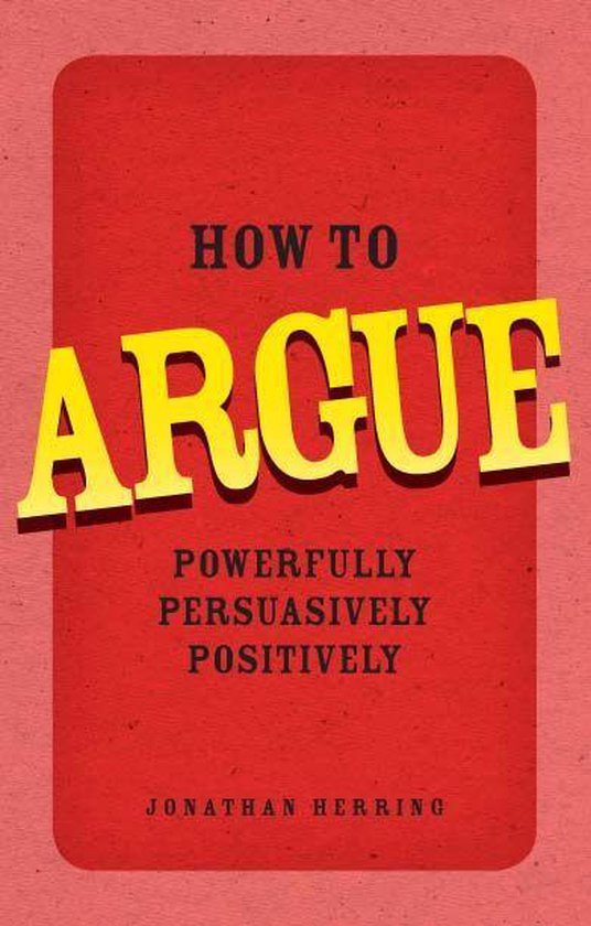 How to Argue - cover