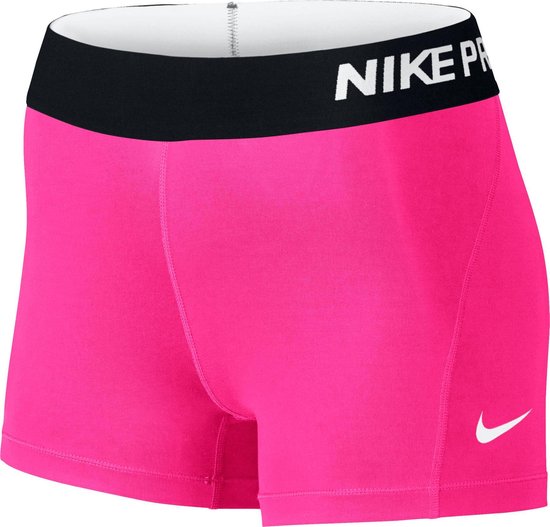 Nike Pro Dri Fit 3 Short Dames Hardloopbroek Maat S