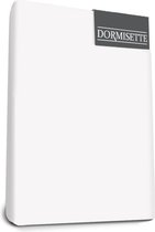 Dormisette Mako Jersey Topdek hoeslakens 180 x 220 cm wit