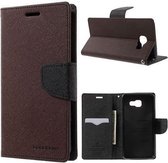 Samsung Galaxy A5 (2016) Mercury Portemonnee Hoesje Bruin