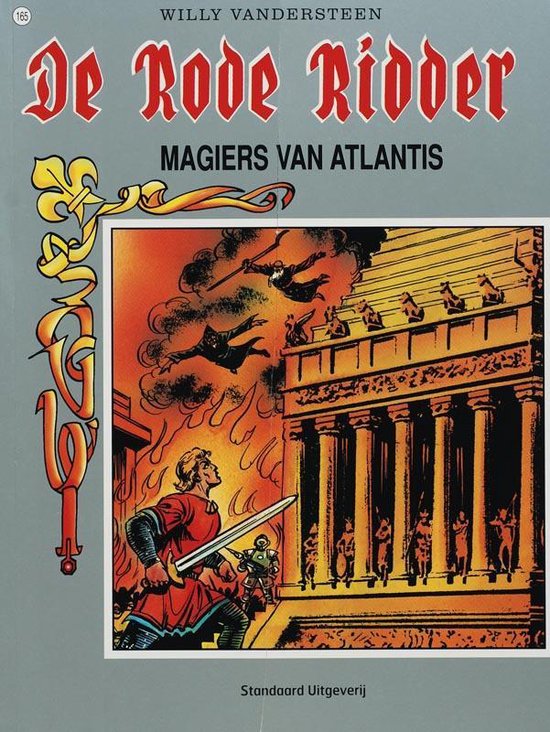 Cover van het boek 'Magiers van Atlantis' van Willy Vandersteen