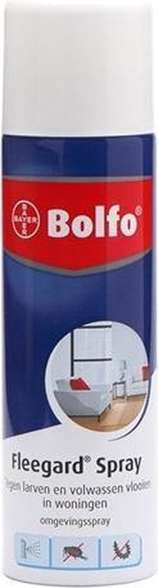 Bolfo Fleegard Spray™ – Aérosol antipuces pour l'habitat – Bayer /  Direct-Vet