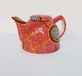 Design theepot - Debbie Napaljarri Brown - Aboriginal collectie