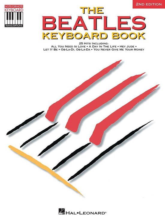 The Beatles Keyboard Book (Songbook) - cover