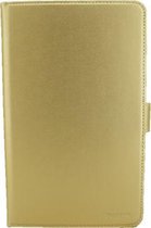 Premium Leer Leren Lederen Tablet Hoes voor Apple iPad Air - Goud