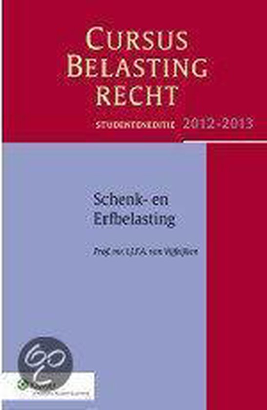 Studenteneditie cursus belastingrecht schenk- en erfbelastin ... - cover
