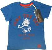 Baby T-shirt Little Skater - blauw - maat 86
