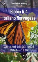 Parallel Bible Halseth 831 - Bibbia N.4 Italiano Norvegese