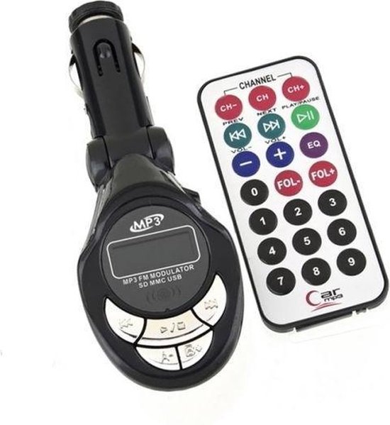 DisQounts FM Transmitter Muziek luisteren via de autoradio