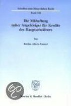 Die Mithaftung naher Angehöriger für Kredite des Hauptschuldners