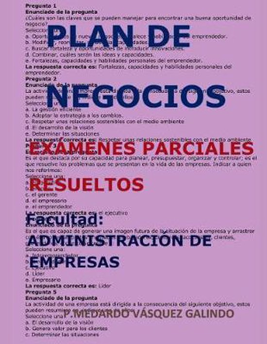 Plan de Negocios-Ex - cover