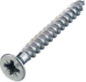 Heco spaanderplaatschroef platkop 3.0 x  45 mm(500) pozidriv verzinkt