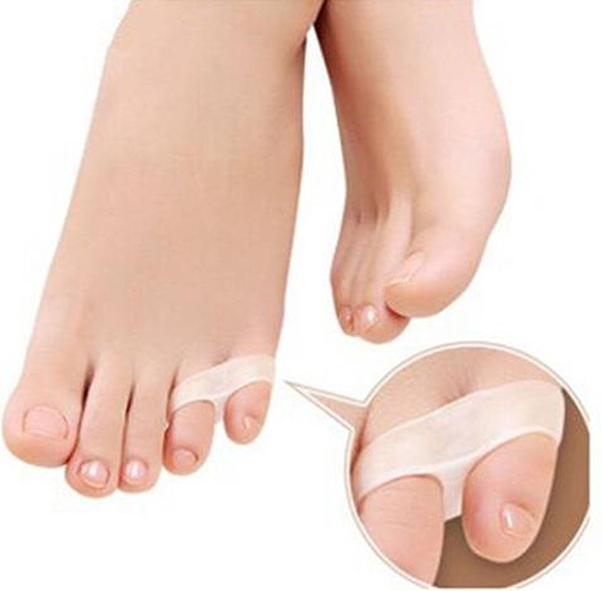 Gel teen protector cap, teenbeschermers, 20 stuks gel teen cap
