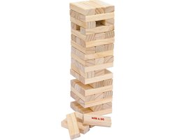 Toyrific Evenwichtsspel Stack 'n' Fall - Lichtbruin - Hout - Jenga