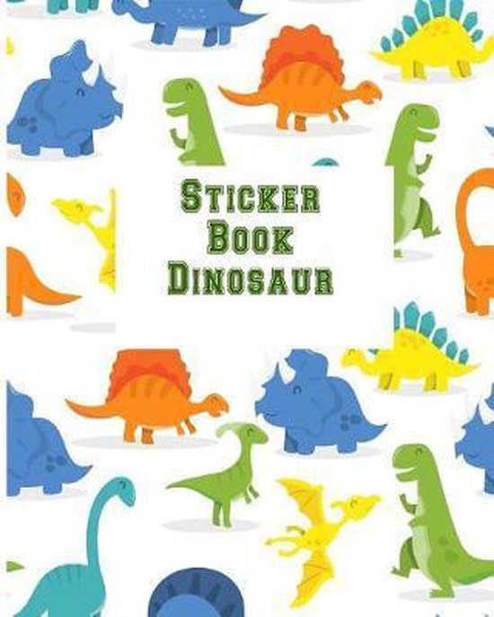 Sticker Book Dinosaur