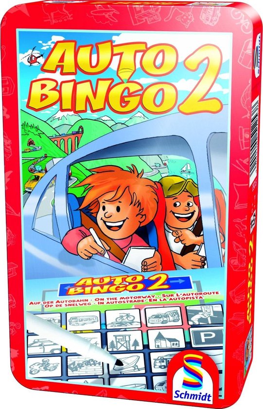 Schandalig slecht humeur burgemeester Auto Bingo 2 - Reiseditie | Games | bol.com