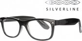 Icon Eyewear MCB713 Silverline Leesbril +1.50 - Glanzend zwart