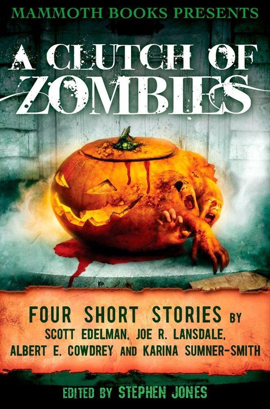 A Mammoth Books Presents a Clutch of Zombies - cover