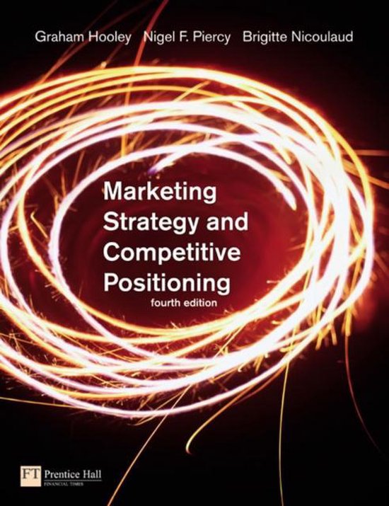 Marketing Strategy and Competitive Positioning - cover