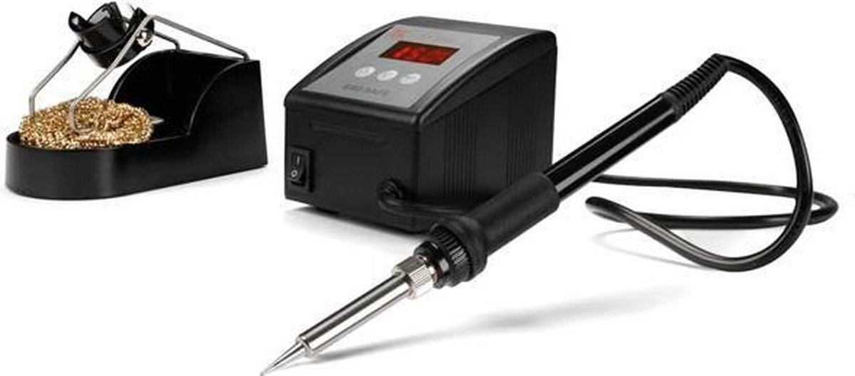 Xytronic SOLDEERSTATION - 80 W/ 230 V - TEMPERATUURREGELING & KERAMISCH VERWARMINGSELEMENT