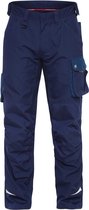 F. Engel 2810-254 Werkbroek Inkt Blauw/Diesel Blauw maat 56